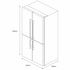 Fisher & Paykel Series 7 538L Quad Door Refrigerator Stainless Steel RF605QDVX2 image NaN