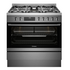 Westinghouse 90cm Dual Fuel Freestanding Cooker with AirFry Dark Stainless Steel WFE9516DD image NaN