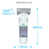 Billi Home FT Still Filtered Water with Round Slimline Dispenser Platinum 911000RPL image NaN
