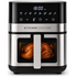 Kitchen Couture 5.5L Clear View Digital Air Fryer Stainless Steel 10005843 image NaN