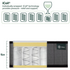 Zinus King Single I coil Pocket Spring Mattress AU-MSSBO1ZC-06B image NaN