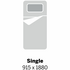 A.H. Beard Domino Sapporo Medium Single Mattress DOSAPMMSGL image NaN