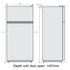 Kelvinator 503L Top Mount Frost Free Fridge White KTM5402WC-R image NaN