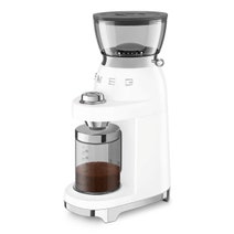 Smeg 50's Retro Style Coffee Grinder White CGF03WHAU hero image