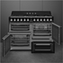 Smeg 110cm Victoria Aesthetic Dual Fuel Freestanding Oven/Stove TRA4110BL  image NaN