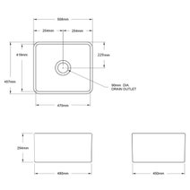 Turner Hastings Novi 50 Butler Sink Pack with Brushed Nickel Ludlow Pull Out Mixer Tap and Accessories PKG035 hero image