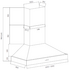Schweigen 120cm BBQ Canopy Rangehood and ISO Drive SE Motor Pack CL8912BSEPAK image NaN