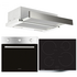 Glem 60cm Electric Oven, Induction Cooktop & 60cm Slideout Rangehood Pack AOLGLEMPK3 image NaN