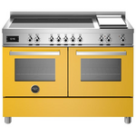 Bertazzoni 120cm Induction Cooktop & Griddle Plate Double Freestanding Oven PRO125I2EGIT hero image