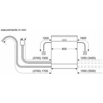 Bosch 60cm Series 8 Freestanding Dishwasher Stainless Steel SMS8ZCI01A hero image