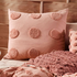 Linen House Haze Rosette European Pillowcase Twin Pack 01763I378PK image NaN