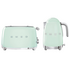 Smeg Temperature Control Kettle and Four Slice Toaster Breakfast Pack Pastel Green KLF04PGAUTSF03PGAU image NaN