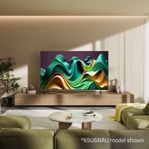 Hisense 75 Inch U6NAU 4K Mini-LED QLED Smart TV 75U6NAU hero image