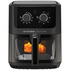Kitchen Couture 6.5L Compact Air Fryer Viewing Window Black 10005261 image NaN