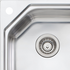 Oliveri NP610TH Nu-Petite Single Bowl Topmount Sink with Tap Hole image NaN