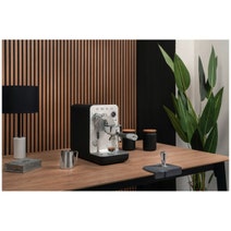 Smeg Minipro Espresso Coffee Machine Matte Black EMC02BLMAU hero image