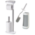 Joseph Joseph EasyStore Butler Toilet Paper Holder & Flex Plus Toilet Brush JJBUND4 image NaN