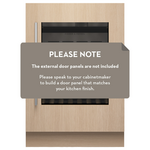 Fisher & Paykel Series 9 Integrated 35 Bottle Dual Zone Wine Cabinet Tinted Glass Door RS6009V2RT1 hero image