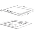 Smeg Gas Cooktop CIR60X image NaN