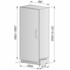 V-ZUG 626L V6000 Cooler Integrated Upright Fridge 5109800010 image NaN