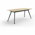 OLG Team Meeting Tables 1800x750 Black Frame/ Oak Worktop OG_TT1875_B_NO image NaN