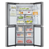 LG 506L French Door Fridge with Slim In-Door Ice and Water Dispenser Stainless Steel GF-L500PL image NaN