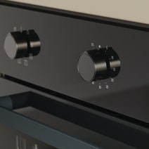 Haier 60cm 300 Series Built-in Oven with Air Fry Black HWO60S7MB6 hero image