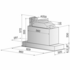V-ZUG 86cm V4000 AiroClear Under Cupboard Rangehood with Twin Motor 6401100000 image NaN