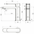 Linsol Valentino Basin Mixer Tap VAL-01 image NaN
