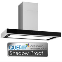 Glem Gas Quiet Air 120cm Stainless Steel off-board motor Rangehood GQA120TBLED hero image