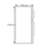 Westinghouse WTM4400WBR 442L Fridge image NaN