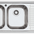 Abey BF200LTW Double Bowl Right Hand Drainer Sink Pack image NaN
