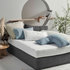 Linen House Vienna Charcoal Double Bed Quilted Valance 01852G628 image NaN