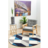 Rug Culture Matrix Small Steel Rug 150X150CM - MTX-904-STE-150X150 image NaN