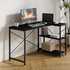 Zinus 119 cm L Shaped Computer Desk Black AU-UDDDS1ZC-47B image NaN