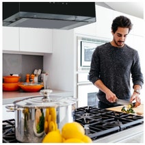Linarie 50cm Island Rangehood Black RAHID50BG hero image