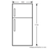 Fisher & Paykel 447L ActiveSmart Top Mount Fridge RF440TRPX6 image NaN
