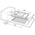 DeLonghi 60cm Natural Gas Cooktop DEGH60  image NaN