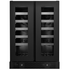 Artusi 36 Bottle Dual Zone Double Door Side by Side Wine Fridge AWC36BV image NaN