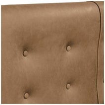 London Leather Richmond Queen Bed Base & Bedhead HCRCODBDQBCAM hero image