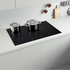 LG Series 7 80cm Induction Cooktop 4 Cooking Zones including 1 Flexi Zone BCI807T4BG image NaN