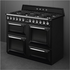 Smeg 110cm Victoria Aesthetic Dual Fuel Freestanding Oven/Stove TRA4110BL  image NaN