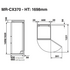 Mitsubishi Electric 370L Multi Drawer Bottom Mount Fridge MR-CX370EJ-OB-A1 image NaN
