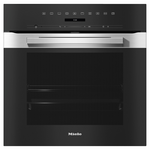 Miele 60cm Pyrolytic Oven with Automatic Cooking Programmes CleanSteel H7260BP hero image