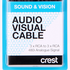 Crest CBRCA15M Audio Visual Cable image NaN