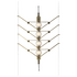 DCW Editions VVV Modular Lighting System - 12 Modules in Gold VVV12MOD image NaN