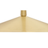 CTO Lighting Tinto Large Pendant Light - Satin Brass with Satin Brass Drop Rod TINPELSBSB image NaN