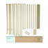 Zinus Patricia Double Metal Canopy Bed Frame Gold AU-CPBFG-D image NaN