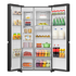 Hisense 652L Side by Side Refrigerator Black Brushed Steel HRSBS652B image NaN