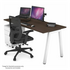 Jason.L 1200 x 700 Quadro A Leg Home Office Desk - Wenge QDA1207.W.WE image NaN